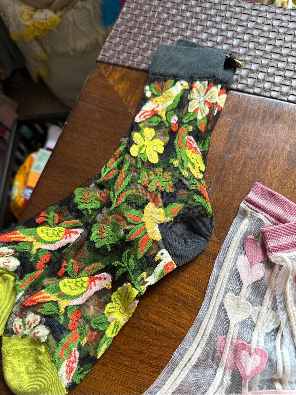Sheer Socks Available Ask to view lots of styles during live shows